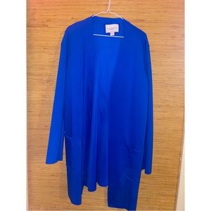 Royal blue cardigan